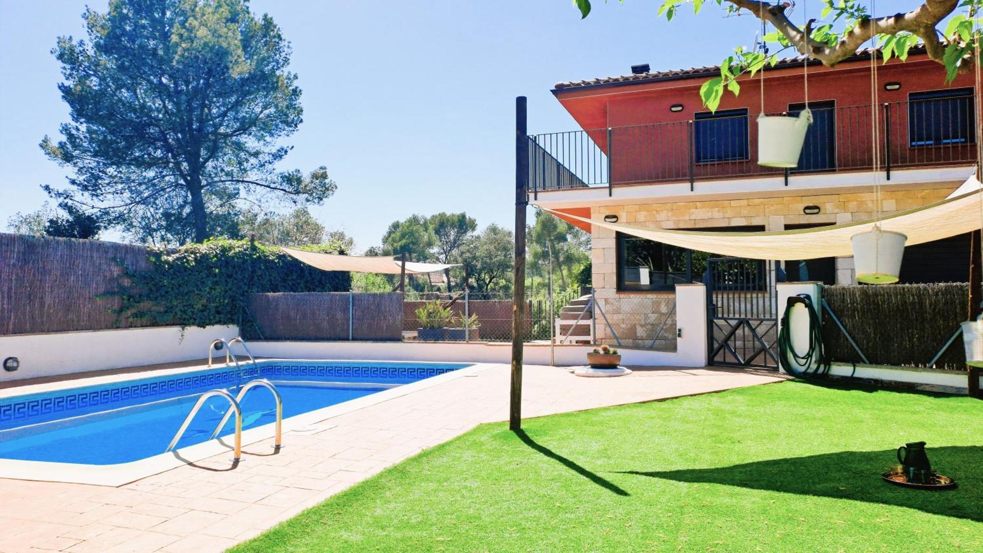 Morera Blanca Piscina, Barbacoa, Chill-Out San Mateu de Bages Εξωτερικό φωτογραφία
